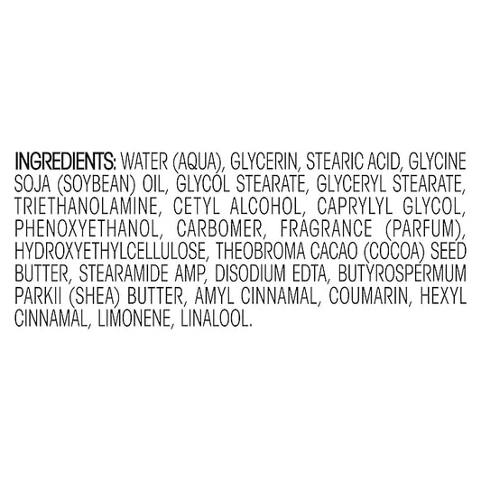 Suave Skin Solutions Body Lotion, Cocoa Butter & Shea, 18 Fl Oz (Pack of 6)