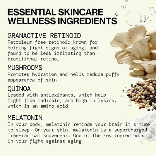 Pacifica Retinol Serum for Face - Wake Up Beautiful Retinoid Night Face Serum - Anti-Aging Skin Care & Skin Brightening - Retinol, Collagen & Antioxidants Vegan & Cruelty-Free Dermatologist Tested