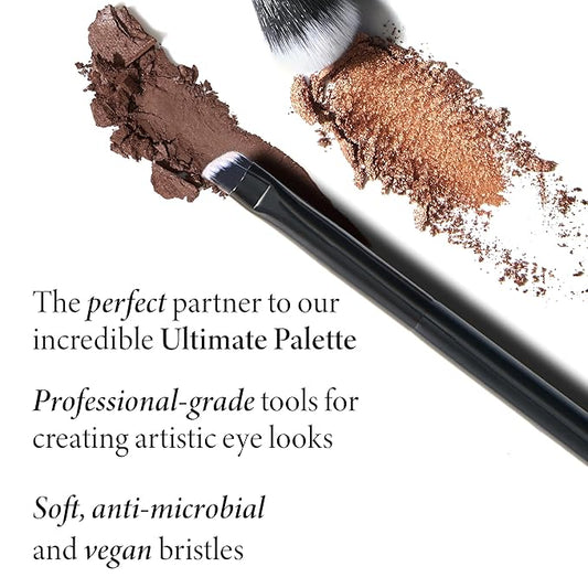 LAURA GELLER NEW YORK Shadow Skills Eyeshadow Professional Vegan Makeup Brush Set | Apply Eyeshadow & More - Pack of 4