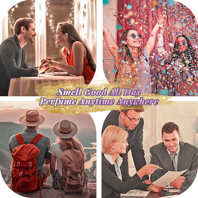 Perfume Travel Refillable Bottle,Genuine Leather Bottom-Filling Fragrances Perfume Atomizer,Mini Cologne Dispenser,Portable Sprayer Pocket Size for Cruise Car Trip Purse Gift 5ml (Purple)