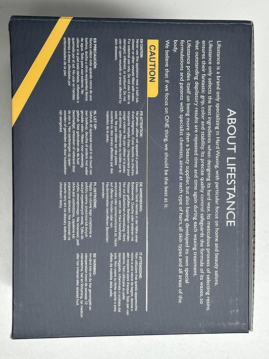 Lifestance Professional Wax Pot Warmer, L2 Premium Digital Wax Melt Machine for Hair Removal, 500ml 14oz LCD Wax Heater for Hard Wax Beads Fast Heat, Home Waxing for Body Brazilian Bikini Face Eyebrow