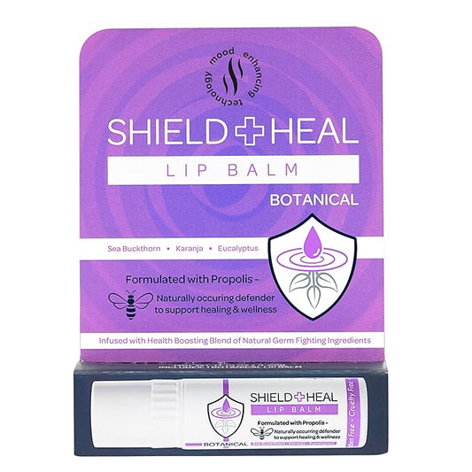 Botanical Lip Balm with Aromachology, Mood-Boosting Fragrance Technology, Soothes Chapped Lips & Relieves Dryness, Silky Smooth Texture Warms on Contact