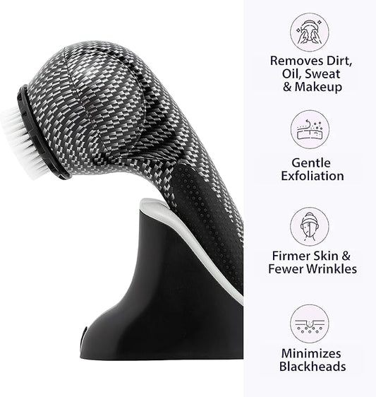 Michael Todd Beauty - Soniclear Elite - Facial Cleansing Brush System - 6-Speeds - Face Cleansing Brush & Exfoliating Body Scrubber