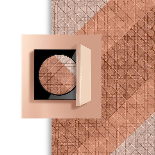 Glow FX Natural Face Palette - Blush for Cheeks, Bronzer Powder, and Highlighter Makeup - Enriched with Jojoba Oil - 135 Cool and Cozy - 0.42 oz