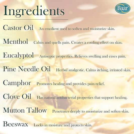 Baar Balm, 1 Oz