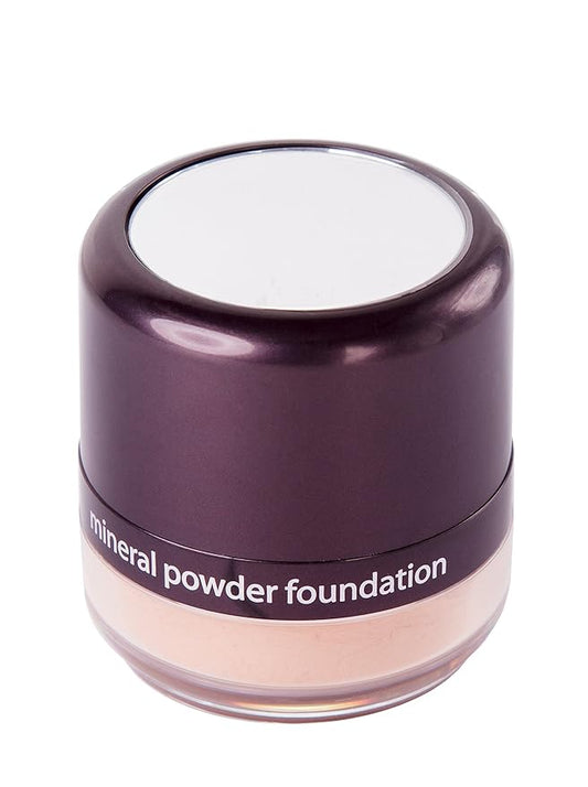 Mineral Powder Foundation, Light Beige, 6 Gram