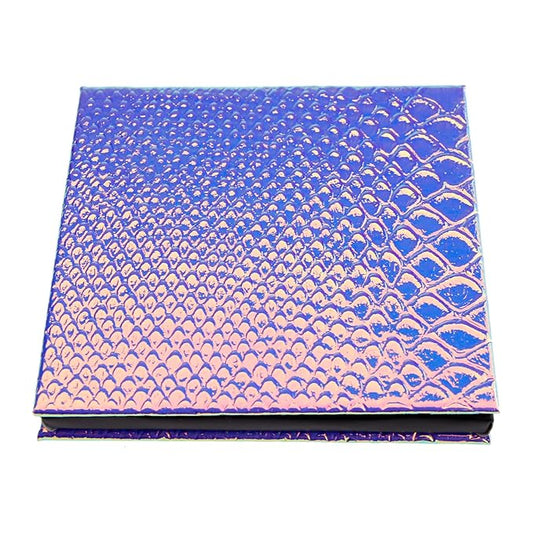 Empty Eyeshadow Makeup Box Magnetic Cosmetics Palette Eye Shadow Fish Scale DIY Storage Tray Small Size