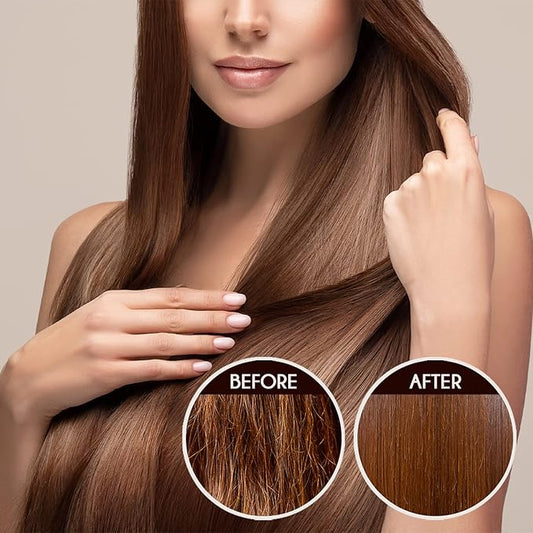 Pure Phyto Keratin Serum, Nourishing and Reviving Damaged Hair and Scalp, Natural, Vegan Phyto Hair Products, Thicker and Healthier Hair in 90 Days, All Hair Types