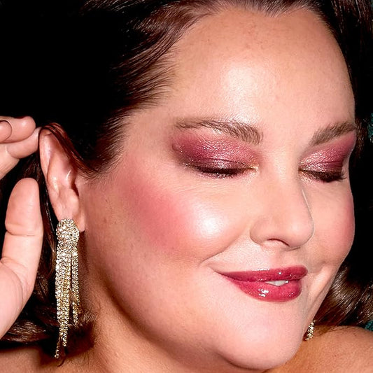 LAURA GELLER NEW YORK The Delectables Pink Prosecco Baked Eyeshadow Palette | 14 Pigmented Eyeshadows Blendable