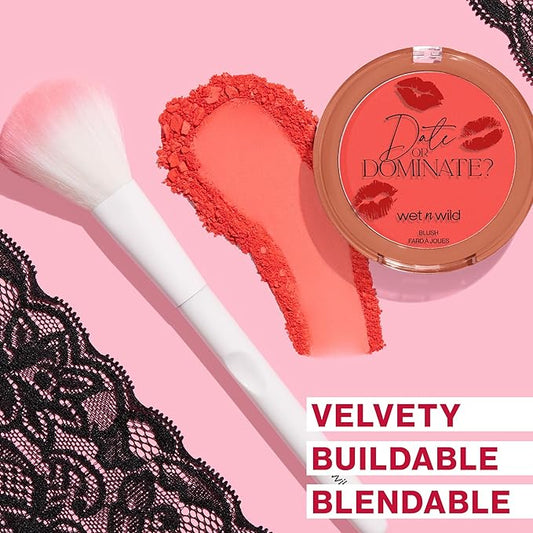 wet n wild Date Or Dominate Blush And Brush Set