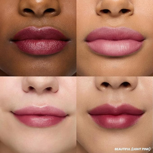 Wonderskin Wonder Blading All Day Lip Stain Peel Off Masque and Kit - Long Lasting, Waterproof Pink Lip Tint, Transfer Proof Natural Makeup Stain Kit (Beautiful)