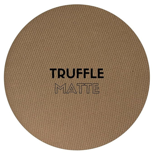 Truffle Matte Powder Contour Makeup – 37 mm Magnetic Palette Refill Pan for Contouring Highlight Make Up Kit by Beauty Junkees, Professional Quality Paraben Gluten Cruelty Free Cosmetics