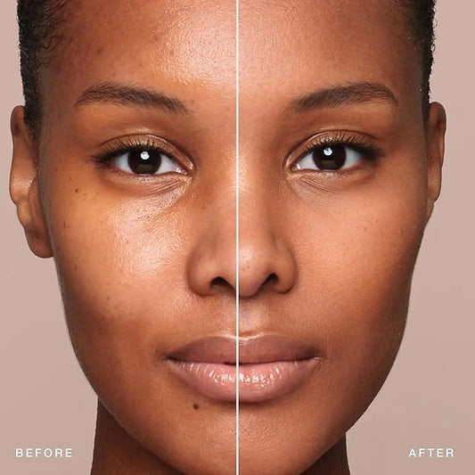 Jouer Soft Focus Hydrate & Setting Powder - Pressed Powder with Matte Finish - Blurring Powder for Fine Lines and Pores - Set Face Makeup Foundation or Concealer - Tan