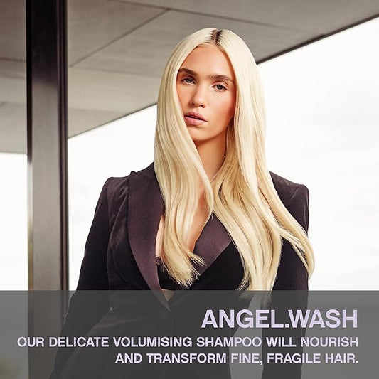 KEVIN.MURPHY BLONDE.ANGEL.WASH - Blonde Shampoo - Purple Shampoo for Blonde & Grey Hair - Colour Enhancement Hair Care - Colour Safe - Paraben & Sulphate Free - 1000 mL / 33.8 fl oz