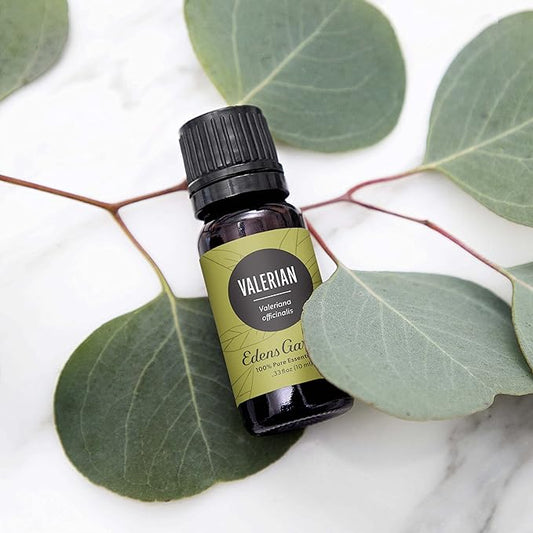 Edens Garden Valerian Essential Oil- 100% Pure Premium Grade, Undiluted, Natural, Therapeutic, Aromatherapy, The Best for Diffuser, Skin, Hair, Kid Safe 10 ml (.33 fl oz)