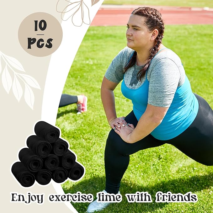 Toulite 10 Pcs Cotton Bra Liners 3 Layer Rectangle Under Bra Pads Sweat Liners for Women Sweating Supplies