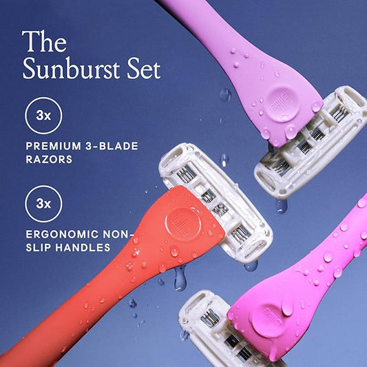 Billie Disposable Razors for Women - The Sunburst Set