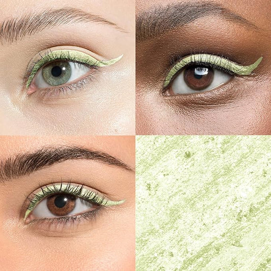 Julep When Pencil Met Gel Sharpenable Multi-Use Longwear Eyeliner Pencil - Green Tea Shimmer - Transfer-Proof - High Performance Liner