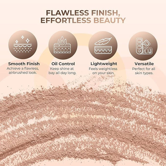 (1 Ounce Bag) BEIGE Foundation Powder Refill By Sweet Face Minerals, Lightweight Mineral Loose Makeup Powder with SPF 20, Full Coverage Flawless Finish, Talc-free, Cruelty-Free, Refillable Pouch