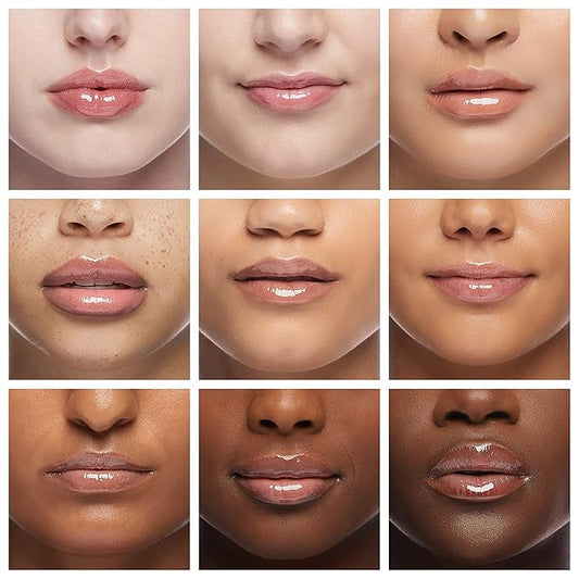 LANGMANNI Moisturizing Lip Oil,No-Sticky Lip Gloss Lip Balm Lip Care,Fruit Flavoured Lip Oil For Dry Lip's Moisturizing Hydrating And Nourishing ((Chocolate+Coco))