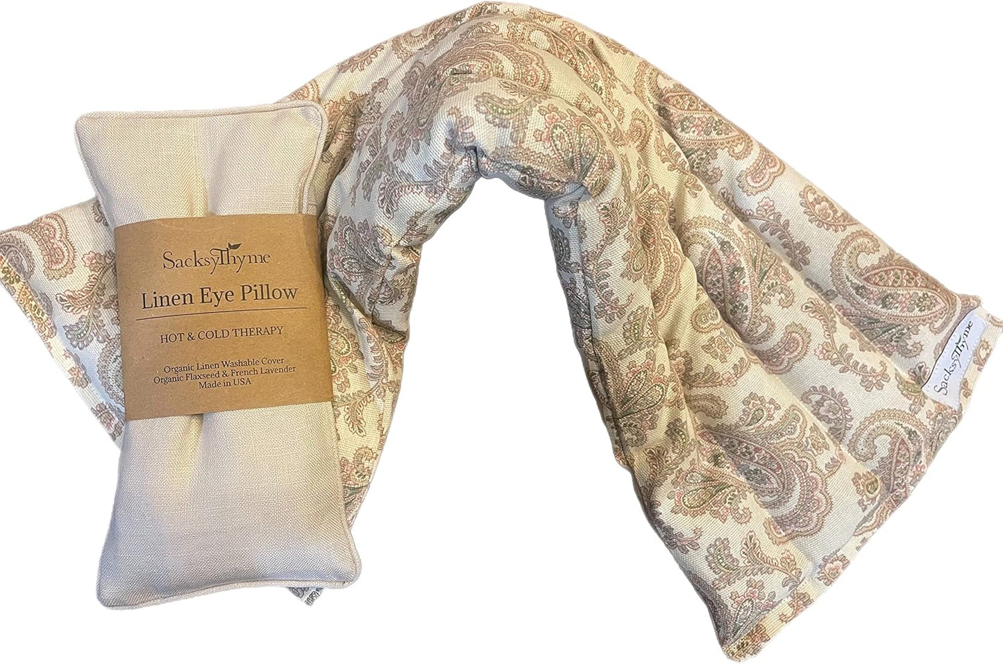 Microwavable Heating Pad for Back Pain, Cramps, Arthritis Relief, Heat Pad with Moist Heat Therapy - Hot Heated Pad Flaxseed, Cherry Pit, Herbs Comforting Aromatherapy, Made in USA, Large