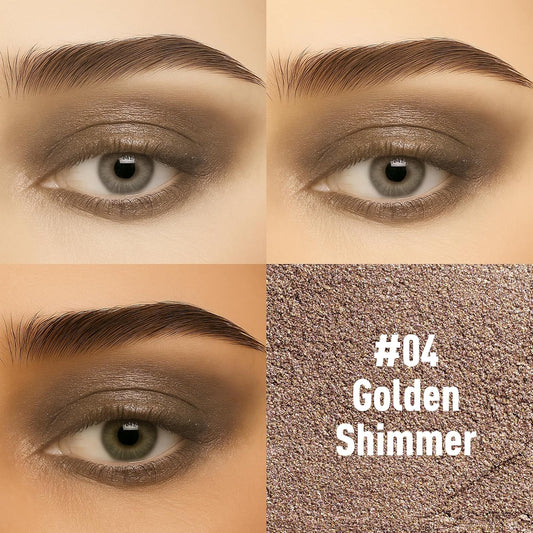 FV Cream Shimmer Eyeshadow Stick,Long Lasting & Waterproof, Multi-Use & High Pigment Eyeshadow Makeup Stick, Golden Shimmer