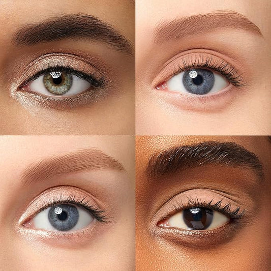 Julep Eyeshadow 101 Crème-to-Powder Waterproof Eyeshadow Stick Duo – Long-Lasting, Crease-Proof, Easy Apply with Built-in Smudger - Desert & Champagne