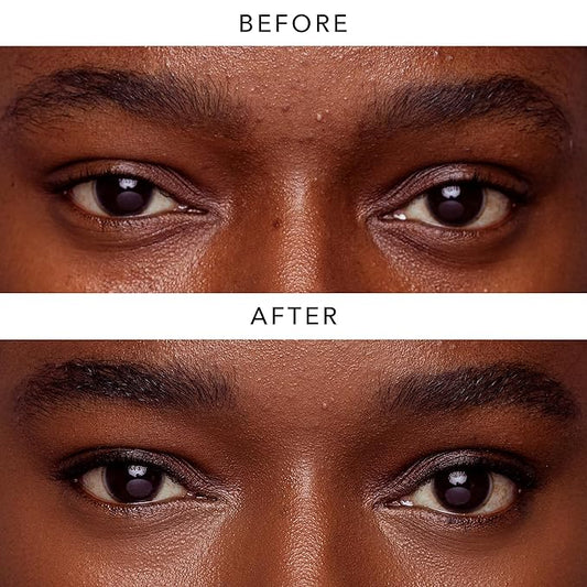 Jouer Essential High Coverage Concealer Pen - Under Eye Concealer for Dark Circles - Brightening Makeup for Eye Circles - Color Corrector Eye Primer with Hyaluronic Acid and Vitamin E