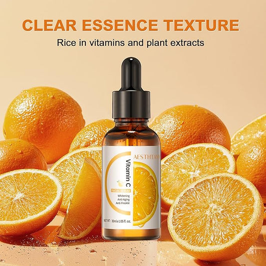Hydrating Hyaluronic Acid Serum for Face with Vitamin C, Vitamin E | 30ml / 1.06 fl.oz | Daily Moisturizing Face Serum