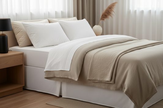 The Layered Bed Method: How to Build a Hotel-Worthy Sleep Sanctuary (That Adapts to Every Season)