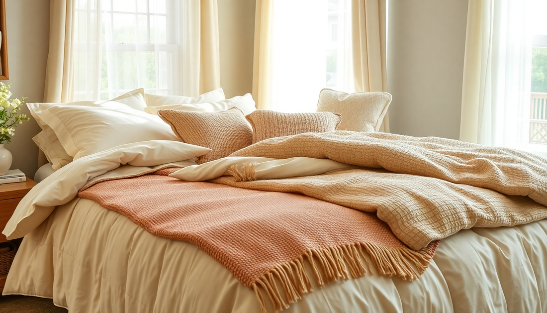 Seasonal Bedding Swaps: Stay Cozy All Year Round