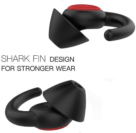 WUTAN Ear Plugs for Sleeping Noise Cancelling 14-38dB, Comfortable Soft Reusable Silicone Ear Plugs Noise Reduction Earplugs for Sleep Snoring Concert Work Travel