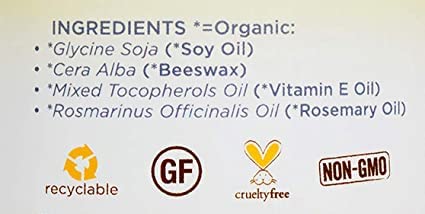 Waxelene Multi-Purpose Ointment, Organic, Lip Tube, Single