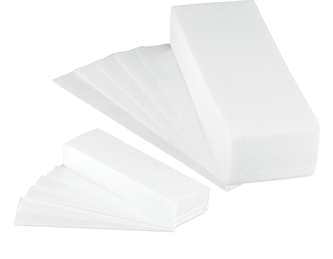 Non Woven Body and Facial Wax Strips Multi Size Pack (200)