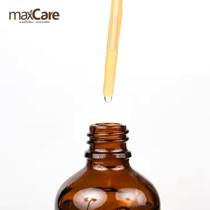 MaxCare Moroccan Argan Oil Hair Serum – Color Protect & Nourishing Treatment for Frizz Control, Shine & Heat Protection, 100ml – Lightweight, Non-Greasy, Sulfate-Free