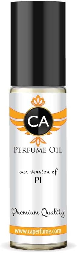CA Perfume Impression of Gvncy Pi For Men Replica Fragrance Body Oil Dupes Alcohol-Free Essential Aromatherapy Sample Travel Size Concentrated Long Lasting Attar Roll-On 0.3 Fl Oz/10ml