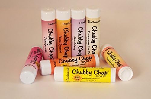 Three (3x) Large Jumbo Chapstick Natural Chapstick - 1/2 Ounce Lip Balm (Jelly Bean)