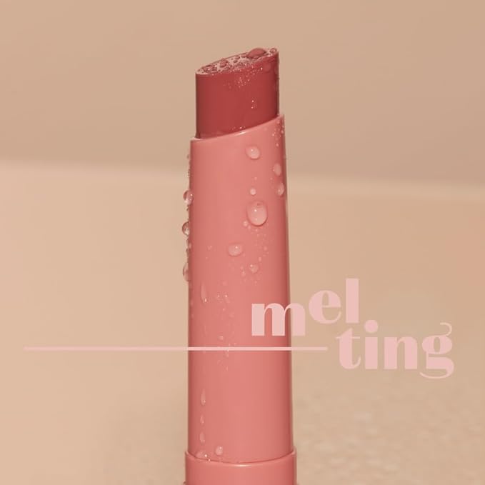 ETUDE Ginger Sugar Melting Balm Stick 05 Rosy Berry | Tinted Moisturizing Lip balm | Natural Ingredients Hydrate Ginger, Sugar, Shea Butter Moisturizing Relaxing Effect | K-Beauty