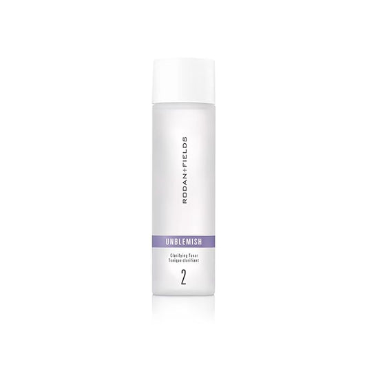 Rodan + Fields UNBLEMISH Clarifying Toner | 4.2 Fl Oz | Glycolic Acid & Hyaluronic Acid Exfoliating Facial Toner | Acne-Prone Hydrating Skincare
