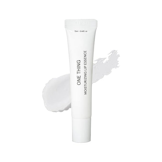 ONE THING Moisturizing Lip Essence 1 Count | Nourishing Soothing Moisturizing Hydrating Dry Rough Lips, Oil Butter Organic Plant Based Balm, Jojoba Argan Olive Oil | Vegan Korean Skin Care