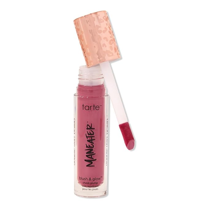 Tarte Maneater Blush And Glow Cheek Plump Full Size 8ML (Fuchsia, 8mL), 0.27 Fl Oz (Pack of 1)