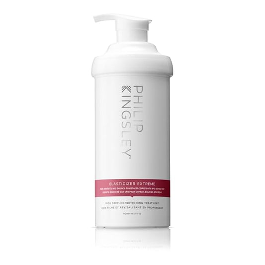 PHILIP KINGSLEY Elasticizer Extreme Deep-Conditioning Hair Mask Repair Treatment for Dry Curly Hair and Over-Processed or Damaged Hair Deeply Conditions, Adds Bounce and Shine, 16.9 oz