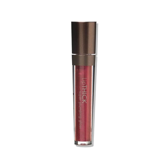 SORME Treatment Cosmetics LipThick gloss | Plumping Lip Gloss for Shiny and Fuller Looking Lips with Maxi-Lip Peptides | Scream Shade