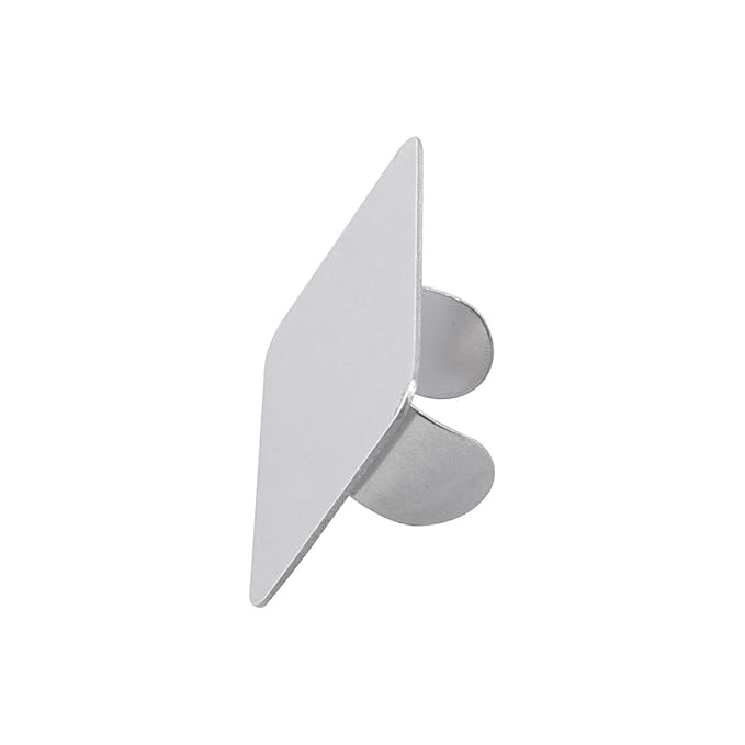 Minkissy Makeup Plate, Mini Nail Art Cosmetic Ring Palette Stainless Steel Foundation Mixing Palette with Spatula Tool