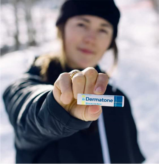 Dermatone Mineral Lip Balm SPF 30 | Moisturizing, Reef Safe, Oxybenzone Free | Broad Spectrum Sunburn Protection | Zinc Oxide Lip Sunscreen | Lip Balm with Sunscreen SPF 30 | 0.15 oz (3-Pack)