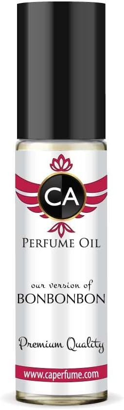 CA Perfume Impression of Victor & R. Bonibonibon For Women Replica Fragrance Body Oil Dupes Alcohol-Free Essential Aromatherapy Sample Travel Size Concentrated Long Lasting Attar Roll-On 0.3Fl Oz/10ml