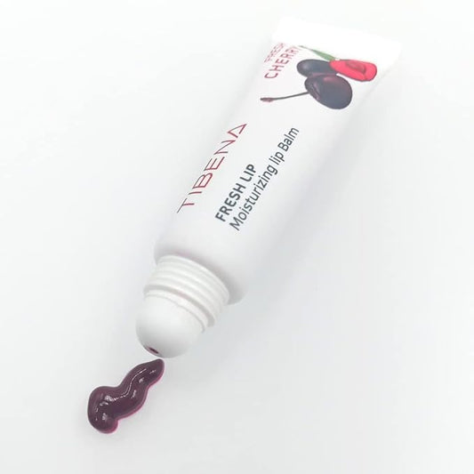 Fresh Lip Moisturizing Lip Balm, Tinted Lip Balm, Moisturizing Lip Care, Gift for Women, for Dry Lips, with Shea Butter (Cherry)