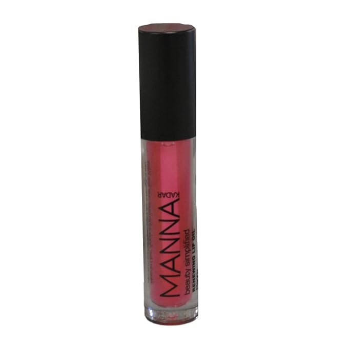 Manna Kadar Beauty Lip Oil, 5 ml - Nourish, Smooth & Plumps Lips, 100% Pure Plant Oils, Aromatic Plant Essence, Lip-Hugging Applicator, Cruelty-Free, Use Before to Prime & All Day