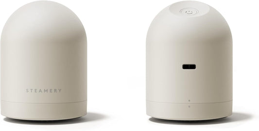 Steamery Fabric Shaver Pilo 2, Removes Lint and Pilling from Clothes and Textiles, Rechargeable Lint Remover with USB, Beige