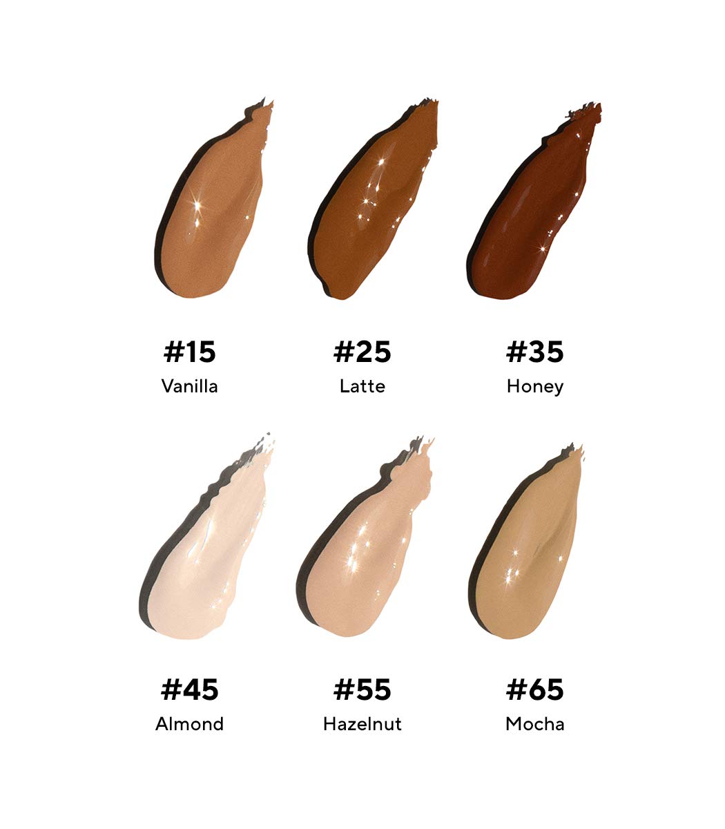 MÁDARA Organic Skincare | Luminous Perfecting Concealer 25 LATTE – 4ml, Dewy finish, With hyaluronic acid, Natural concealer for dark circles and blemishes, Vegan, COSMOS natural certified